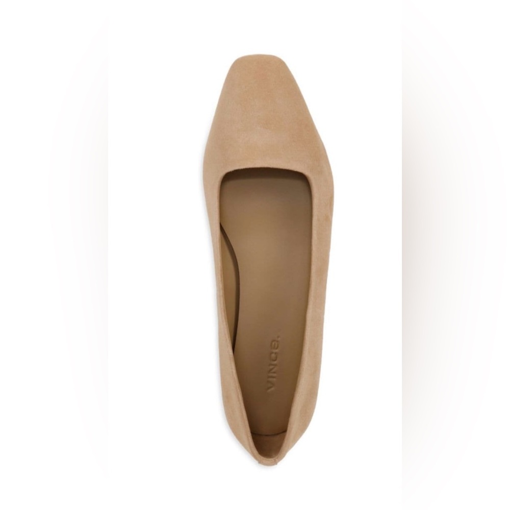 Vince Women's Tan Suede Flats